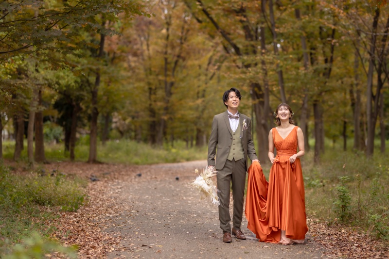 お散歩ショット。