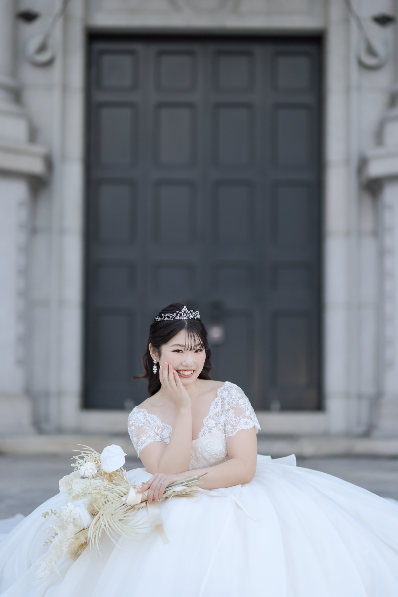 新婦さまお一人ショット♪