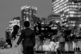 【和装スタジオ洋装ロケーションプラン】ナイト撮影も叶う一日