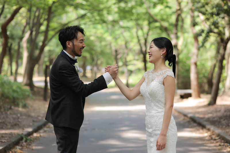 撮影お疲れ様の握手！