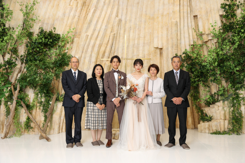 ご家族皆さまでの集合写真!