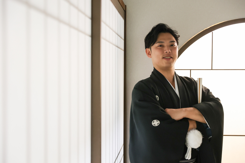 新郎さま1ショット