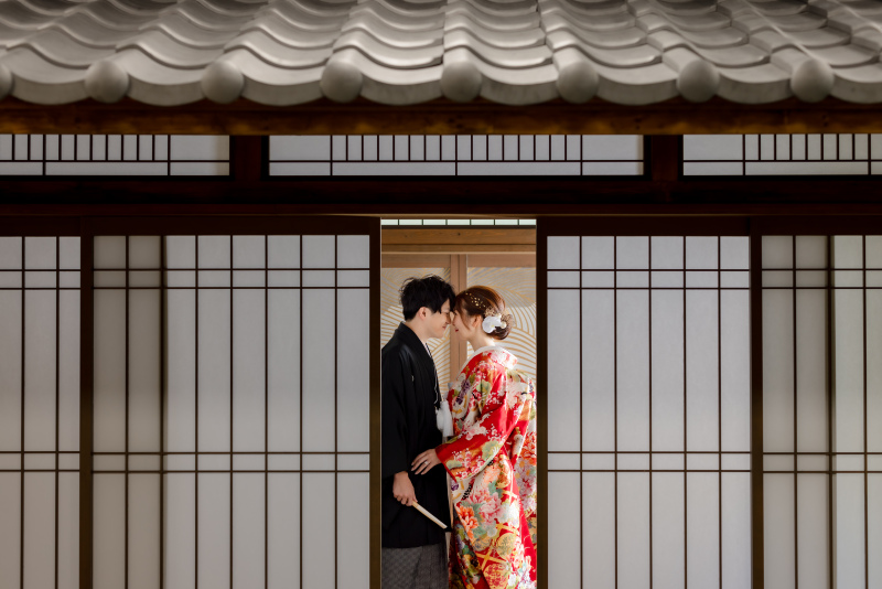 庭園の隙間から