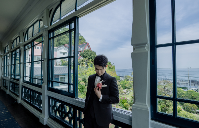 新郎様ソロショット