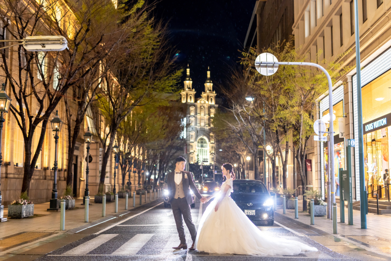 いつもの横断歩道が特別に♪