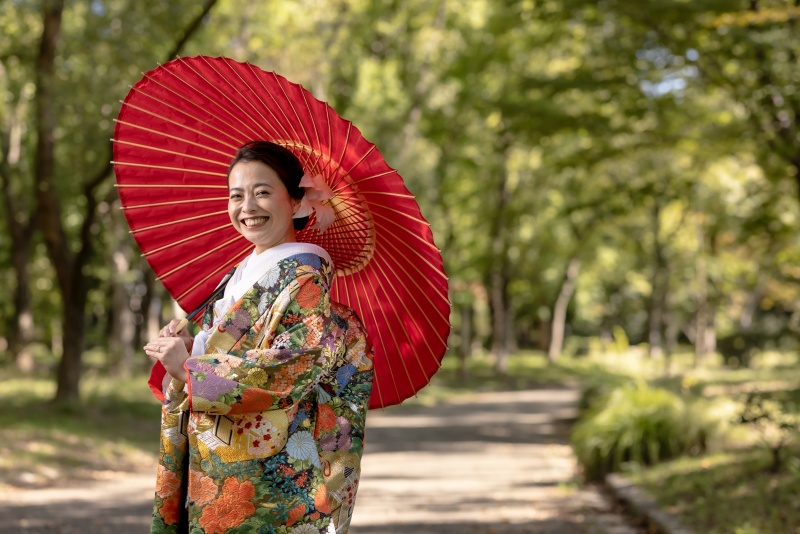 新婦さまお1人のカット✨