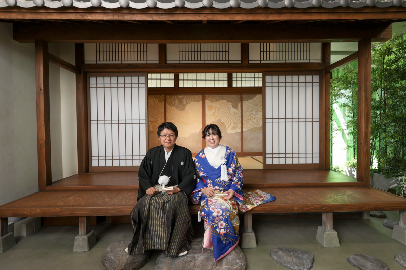 お二人の表情がとっても素敵な一枚