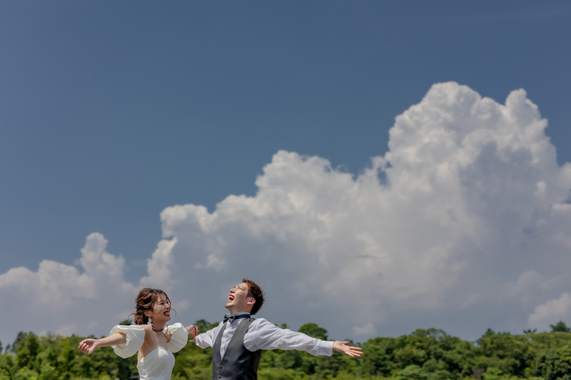 笑顔いっぱいのお写真を撮影