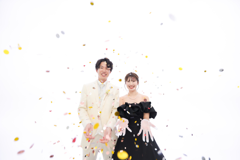 最後は華やかに！