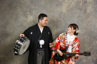 お二人らしい和装空間 ♪