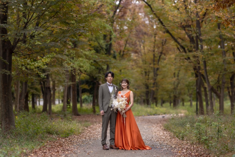 秋の大阪城公園