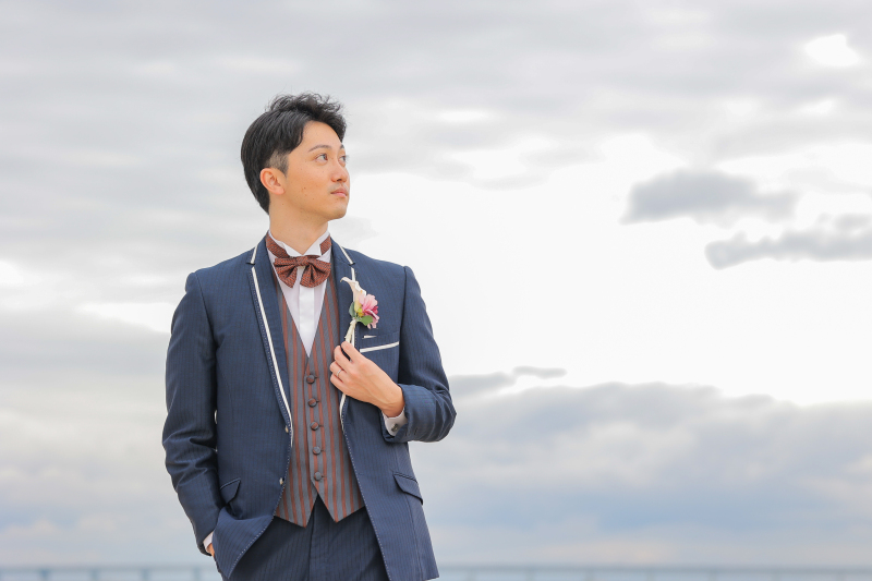 新郎様ソロショット