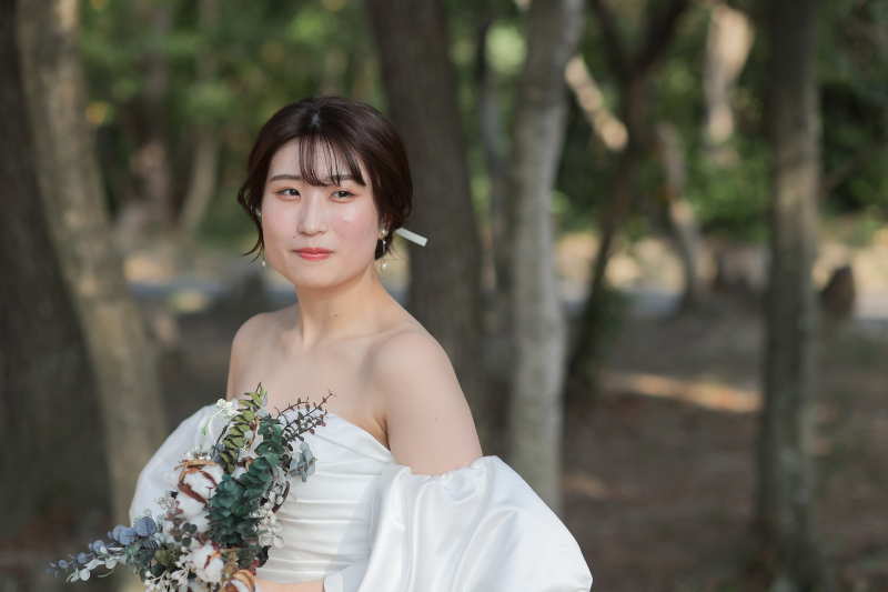 新婦さまのソロショット!