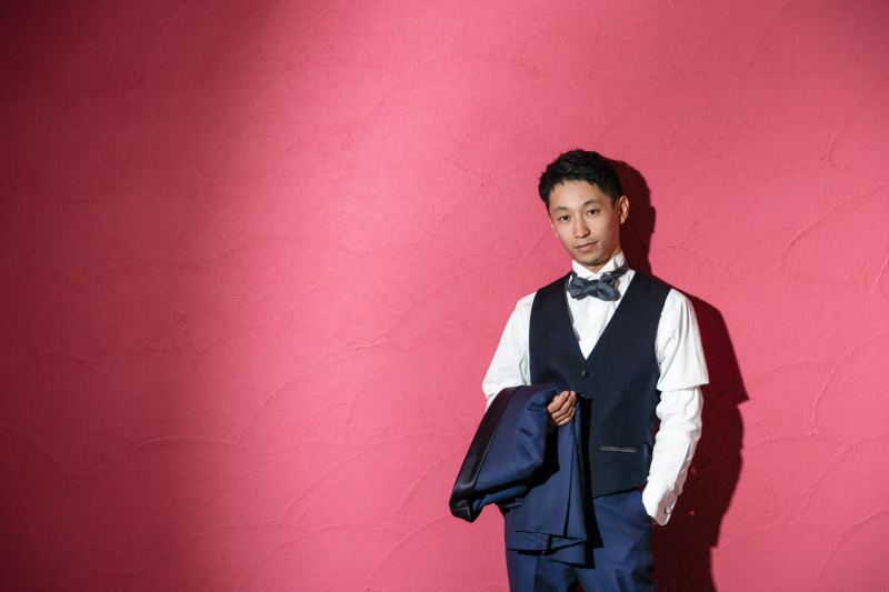 新郎様もカッコよく