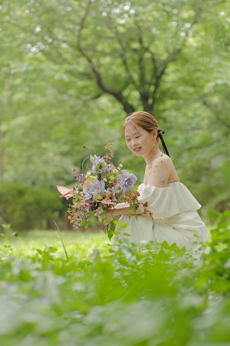 新婦さまのソロカット