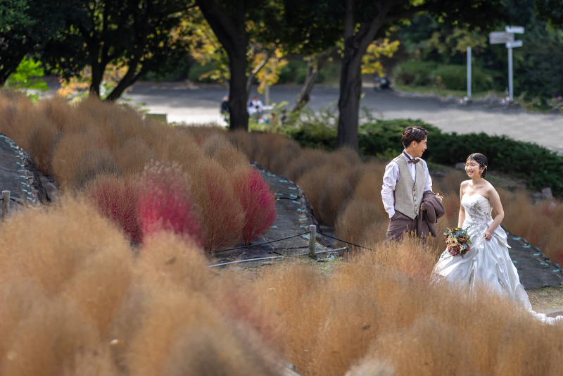 ちょっと早い秋を。
