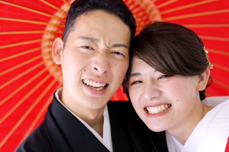 こんな近距離だからこそ出る輝かしい笑顔