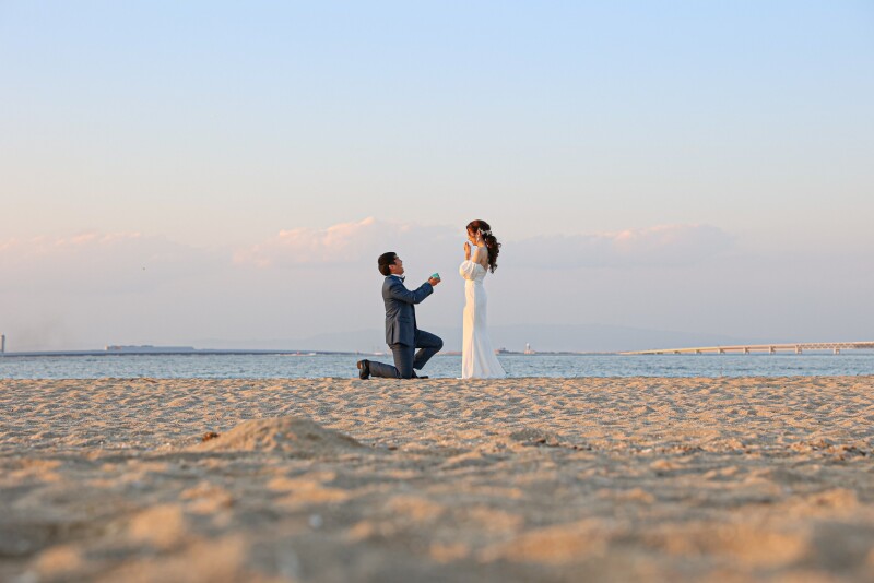 studio clori. OSAKA_海で撮影できる