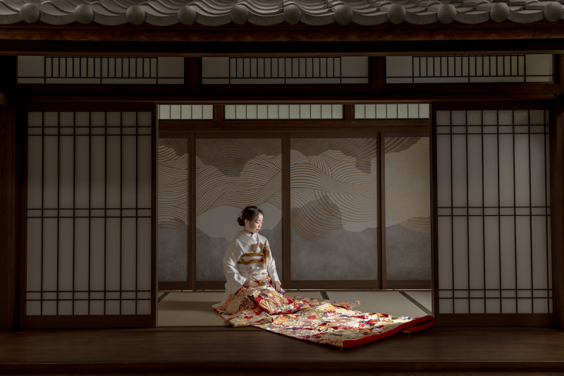 studio clori. OSAKA_庭園で撮影できる