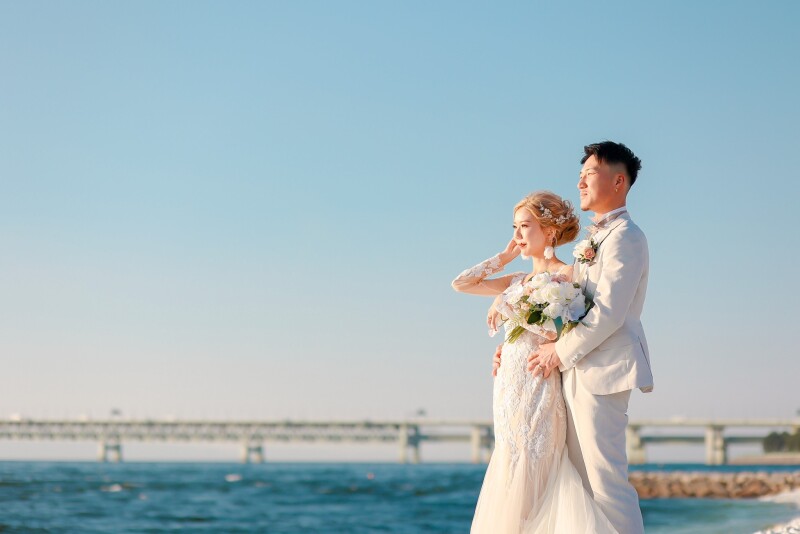 studio clori. OSAKA_海で撮影できる