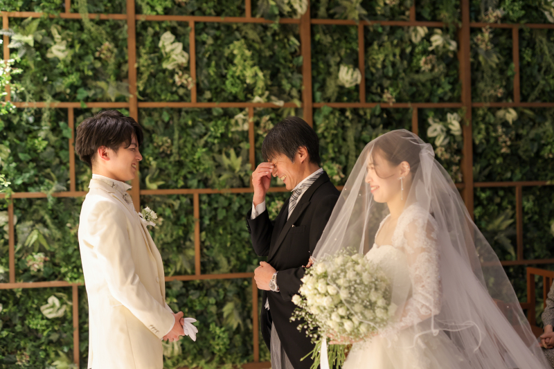 感動のセレモニーシーンも撮影可能♪