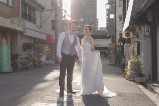 studio clori. OSAKA_風情ある街並みでの街フォト撮影の様子をご紹介♪