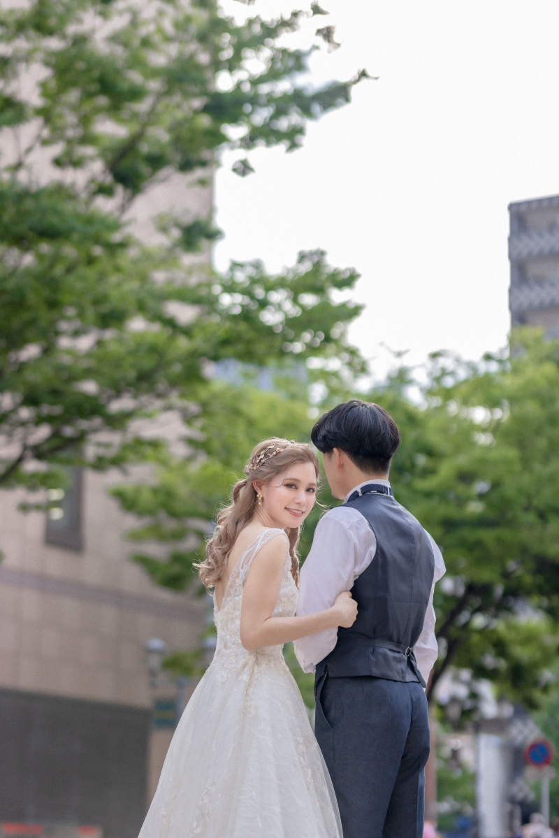 自然の光が差し込む中でとっておきの一枚を