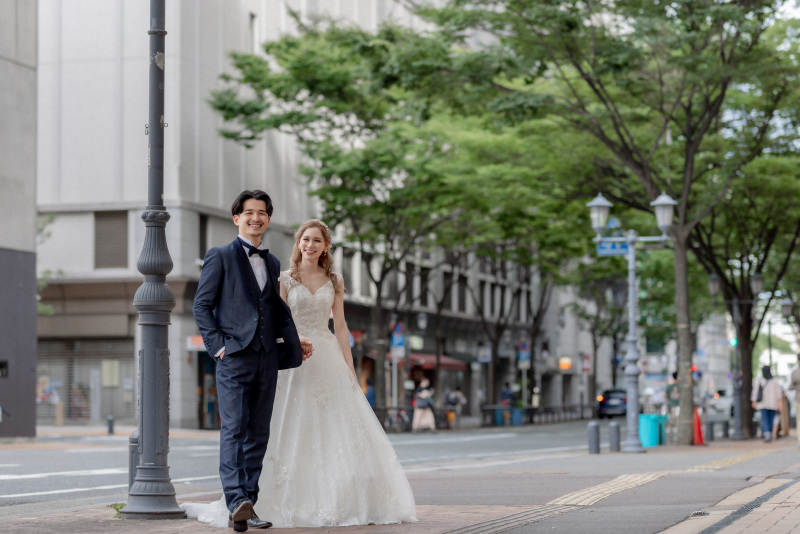 おしゃれなお二人と一緒に街へ