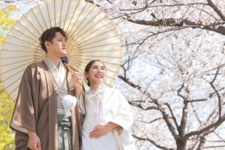 季節感じられる一枚を。