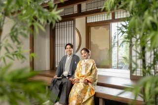 【9月末までの撮影限定！】和装スタジオ撮影プラン◆88,000円で屋内庭園での撮影/全カットデータ+ヘアメイク+和装小物付