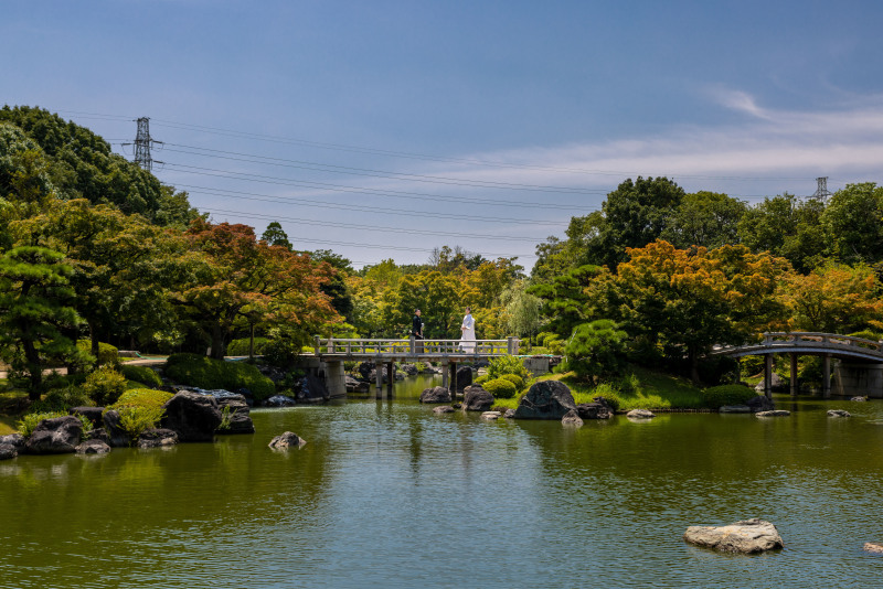【大仙公園ロケーションプラン】2026年5月までの撮影の方へ！本格日本庭園での撮影♪★撮影料＋ヘアメイク+衣裳＋撮影全データ付