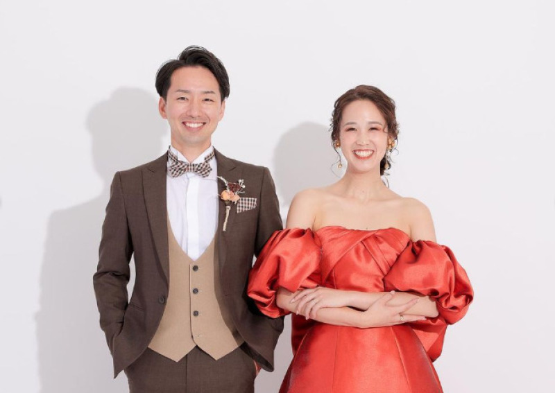 【ウエディングドレスもカラードレスも両方叶う♪】1月末までの撮影限定!洋装2着スタジオ撮影プラン◆全カットデータ付!