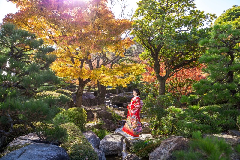 先着10組!【和装ロケーション/和装2着目無料PLAN♪】白無垢も色打掛も着れる満喫プラン★全カットデータ付き♪