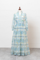 パネル柄ドレス（9）B