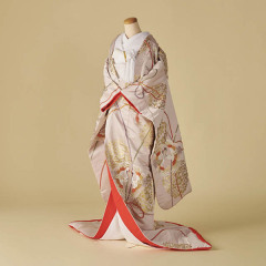 金彩華紋に向鶴 C