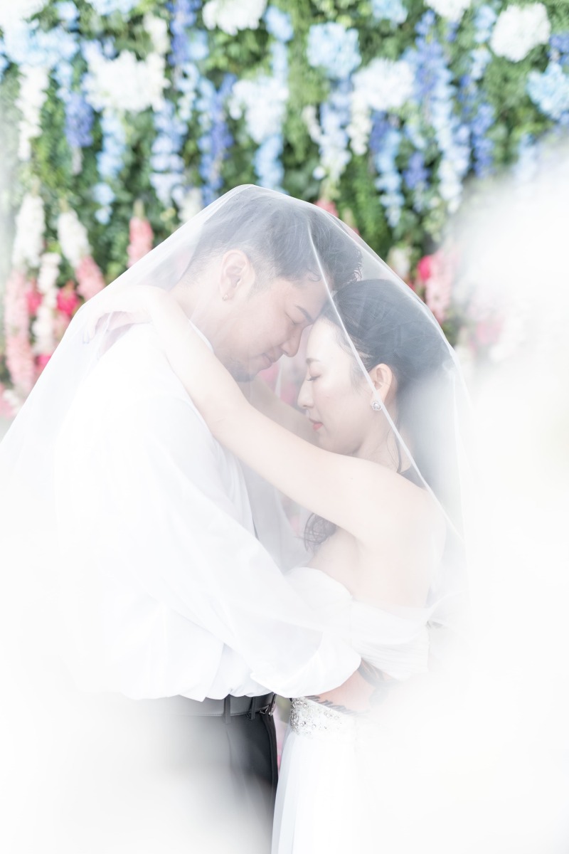 ベールに身を包まれて・・