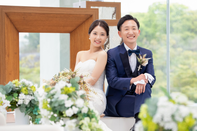 ザ・ミーツ マリーナテラスにて　＊洋装2着　スタジオ＆チャペルフォトプラン＊