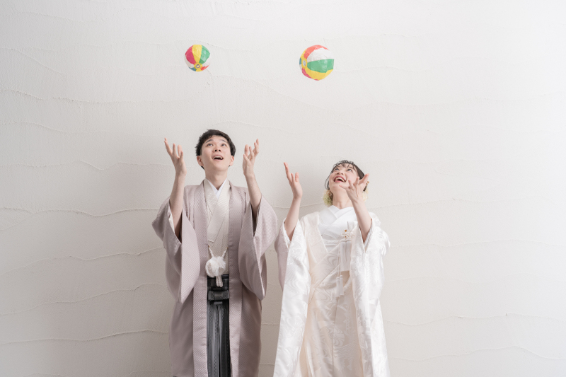 紙風船を使って、、♪