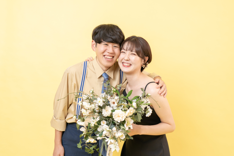 頬を寄せ合って♡