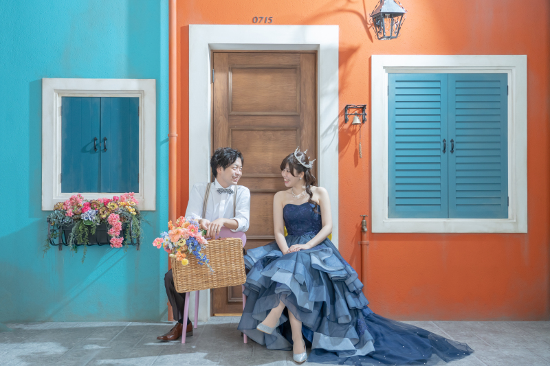 かわいいクラウンとキラキラシューズ