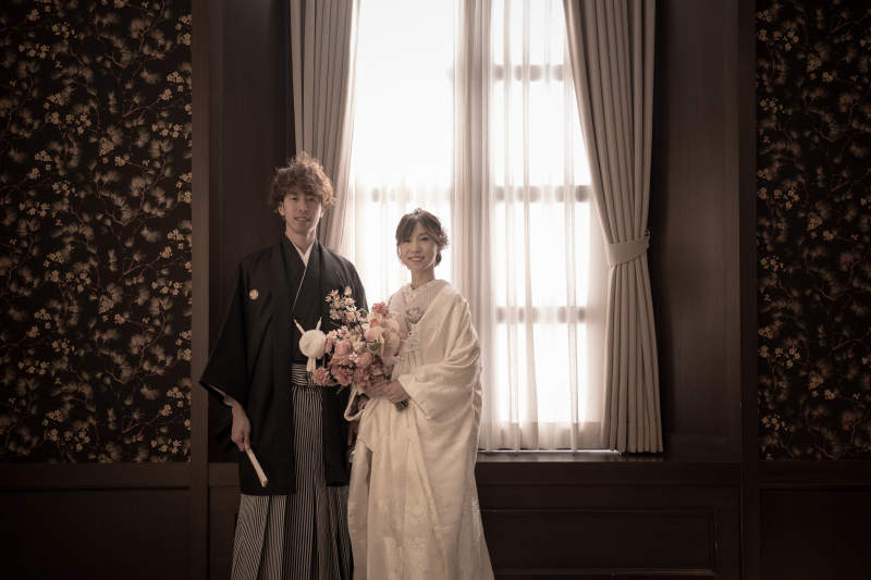 笑顔の華でいっぱいに❁　＊洋装＆和装　スタジオ2着プラン＊