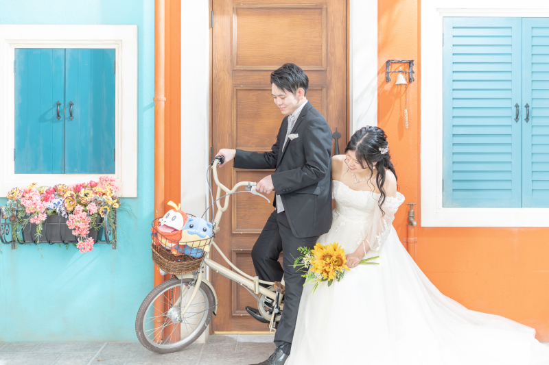 カゴに乗せて♪