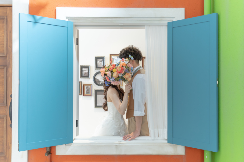 小窓からの・・♡