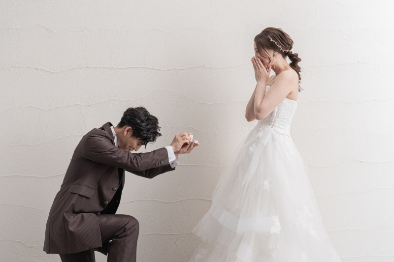 プロポーズ風のお写真も