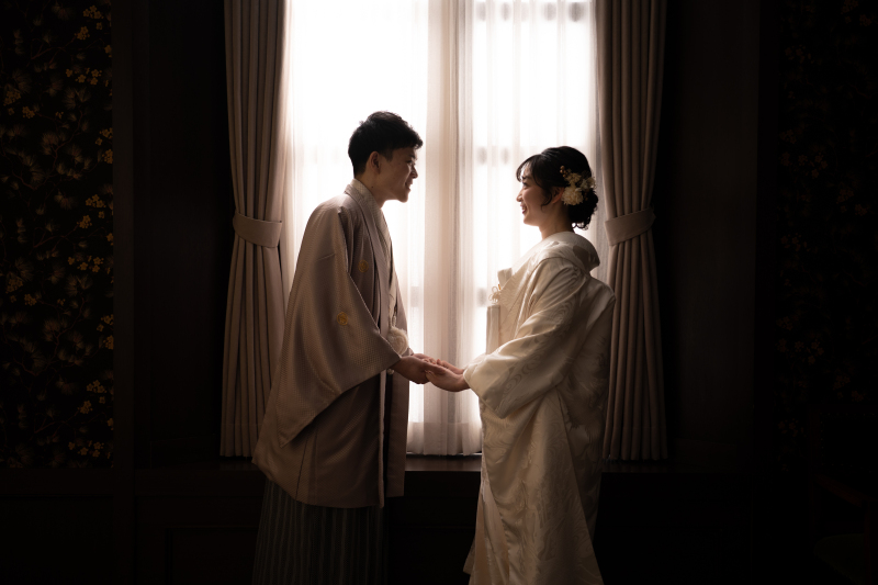 シルエットの撮影も素敵