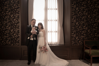 家族3人の新たな記念日に　＊洋装1着 スタジオ撮影プラン＊