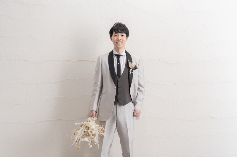 ご新郎様ソロショット