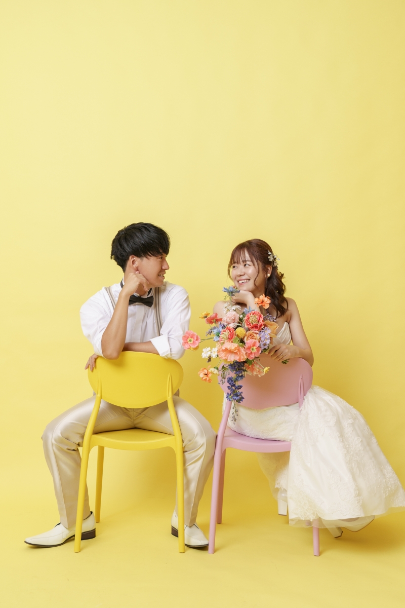 カラフルチェアを使って☆