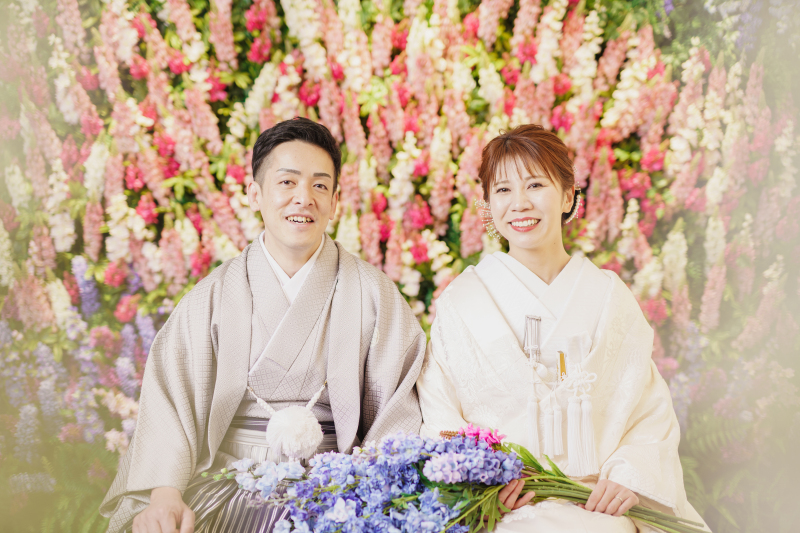 自然なおふたりの瞬間を