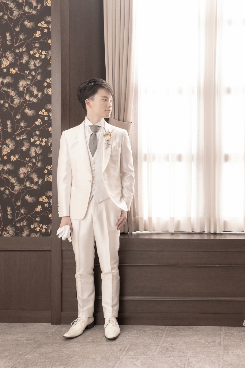 ご新郎様ソロショット☆
